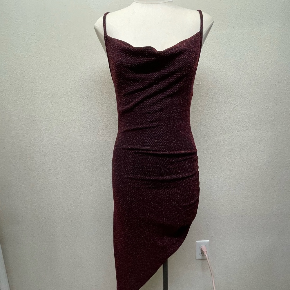 Red sparkly dress